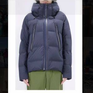 Mizusawa ski jacket women size small navy